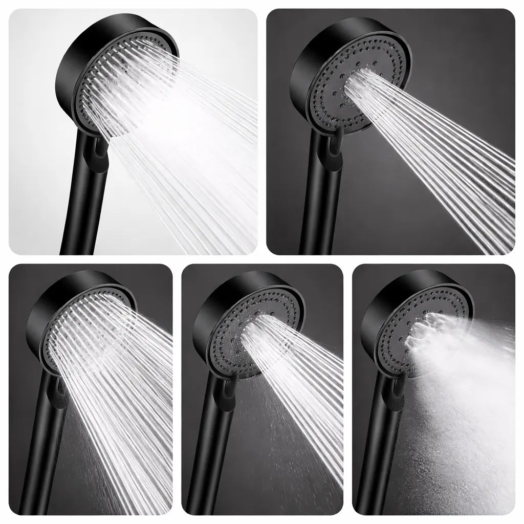 Pommeau de Douche Haute Pression 5 Modes | Douchette pour salle de bain