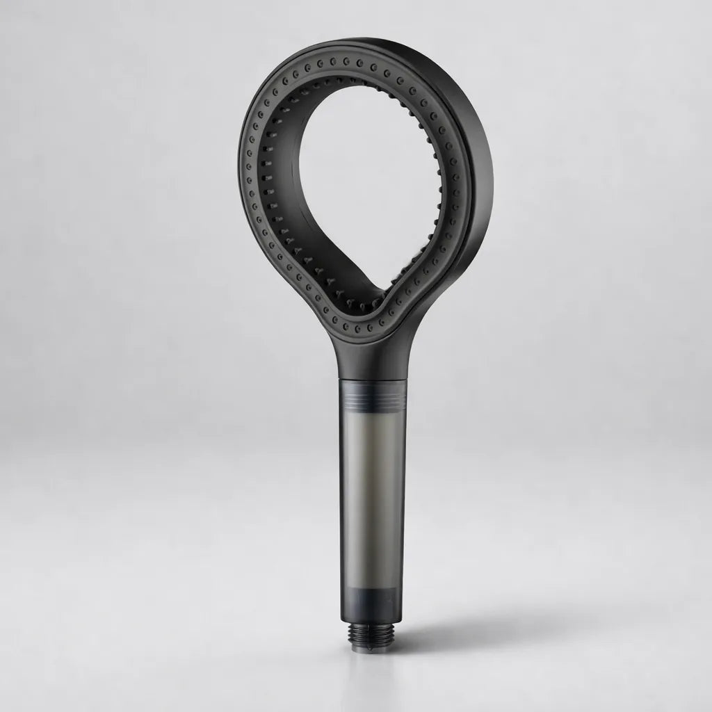Pommeau de douche design filtrant | Douchette à main moderne pour salle de bain