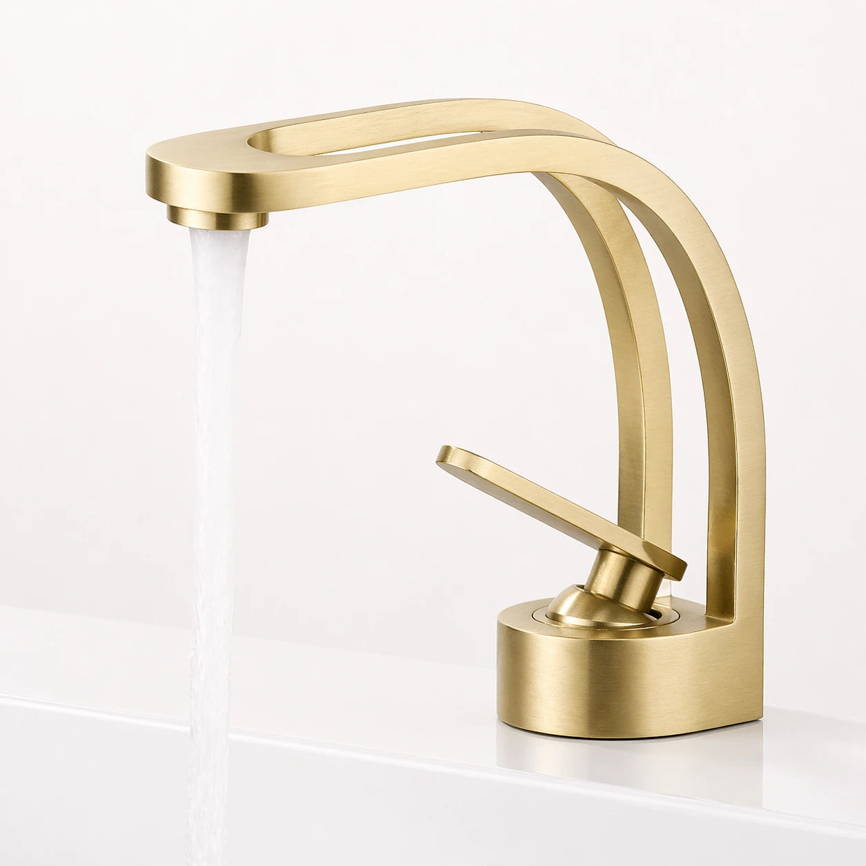 Robinet Lavabo Arc Design | Mitigeur Moderne pour Salle de Bain