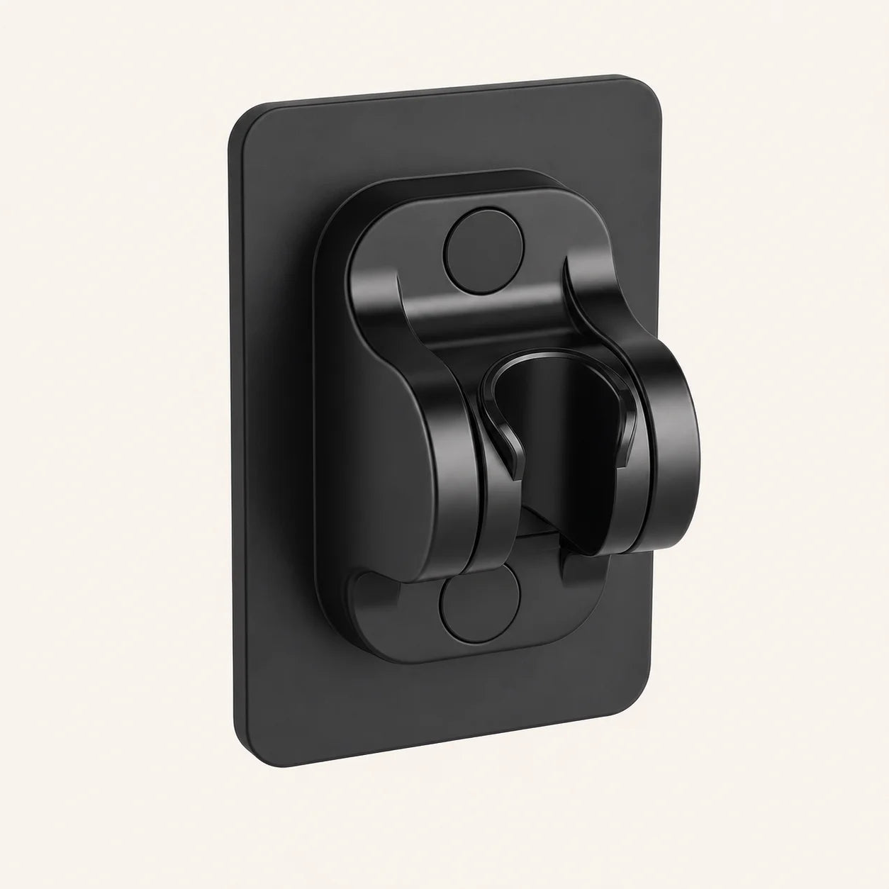 Support Pommeau Douche Mural Adhésif Sans Perçage | Fixation Universelle G1/2 Compatible Tous Pommeaux | Support Douche Sans Dommage Mur