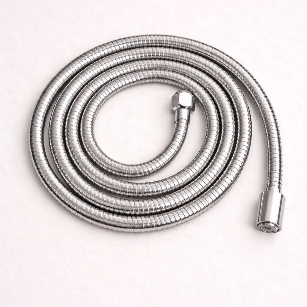 Flexible de Douche Universel G1/2 | Tuyau de Douche 1,5m / 2m / 3m en Acier Inoxydable, Flexible pour Pommeau de Douche