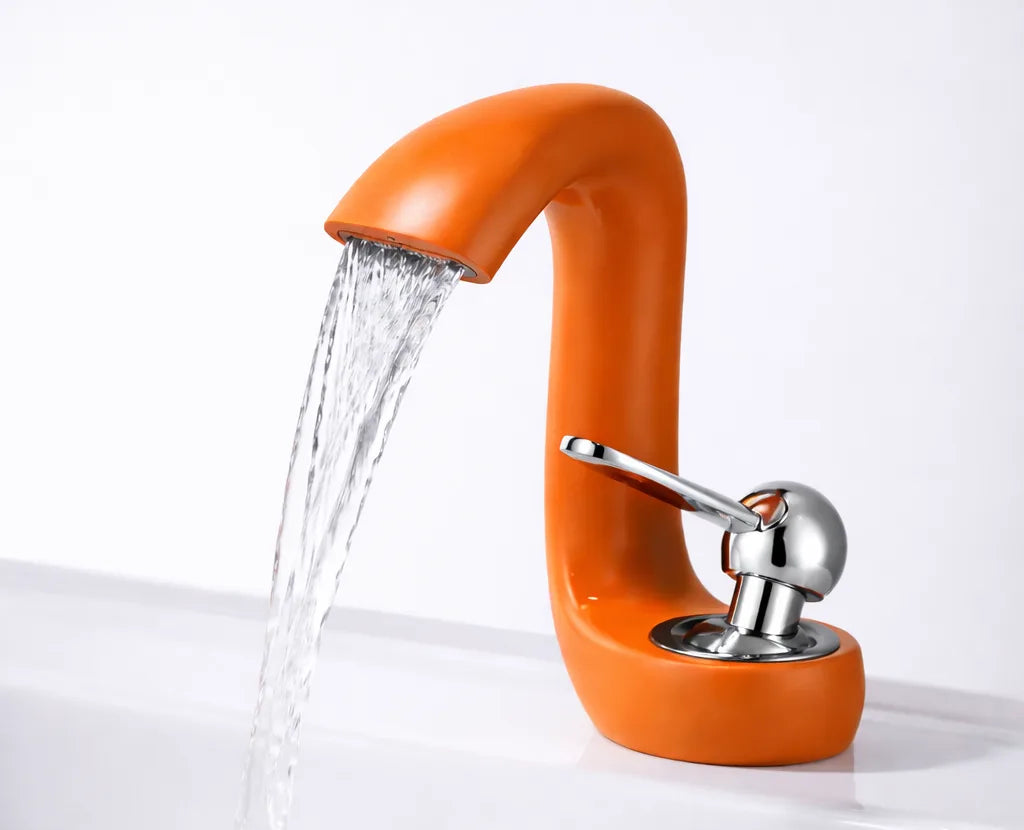 Robinet Lavabo Cascade Ark Moderne | Mitigeur Design pour Salle de Bain Haut de Gamme
