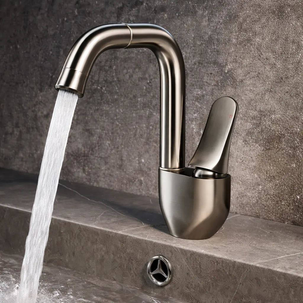 Robinet Lavabo moderne Rotatif 360° | Mitigeur pour Salle de Bain Design
