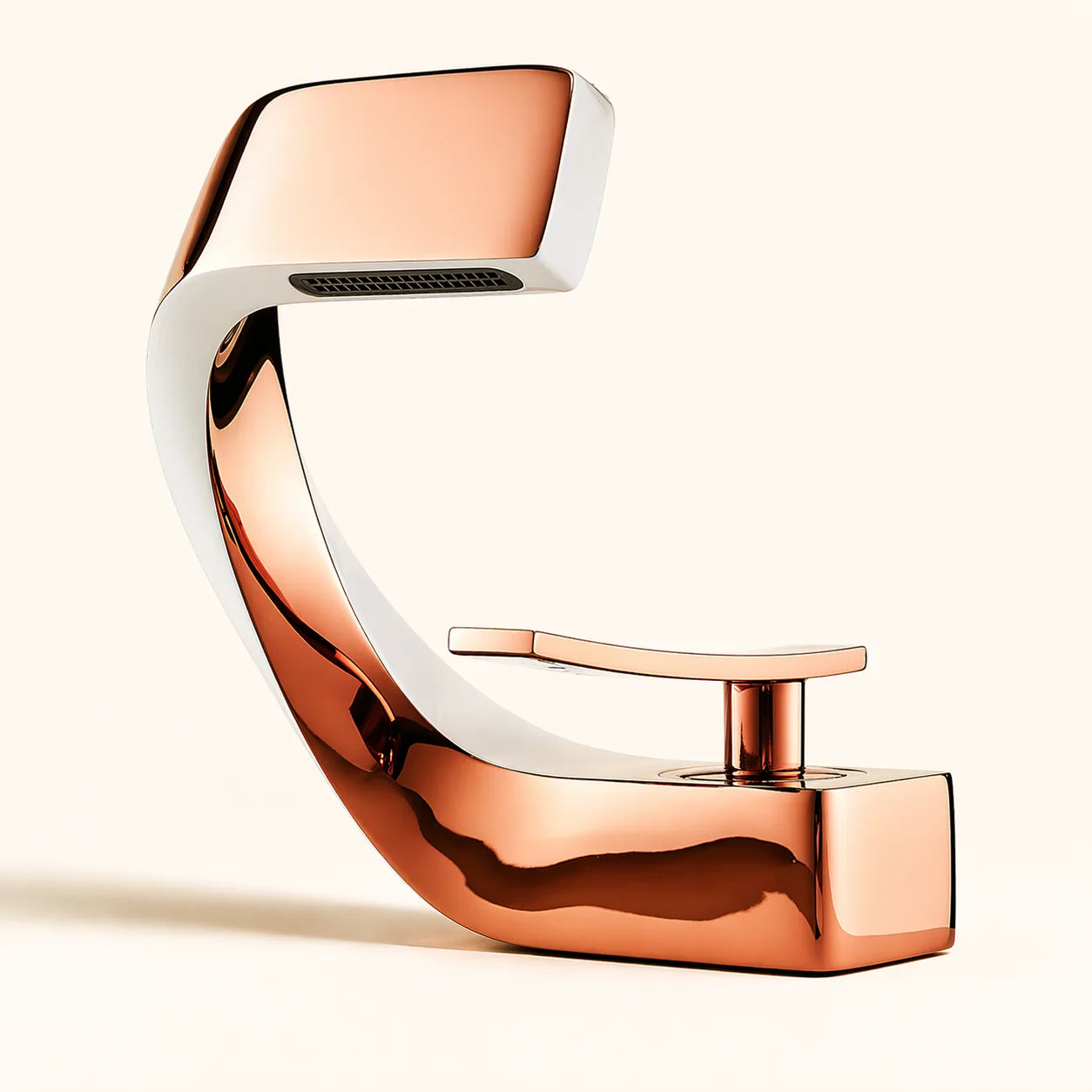 Robinet Lavabo Design Luxe Forme C | Robinet Salle de Bain Haut de Gamme