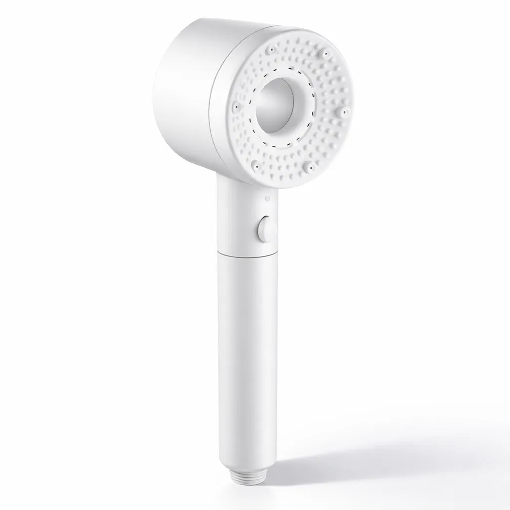 Douchette à Main Ronde Filtrante | Pommeau de Douche Filtrant 5 Modes pour salle de bain avec Système de Filtration d'eau