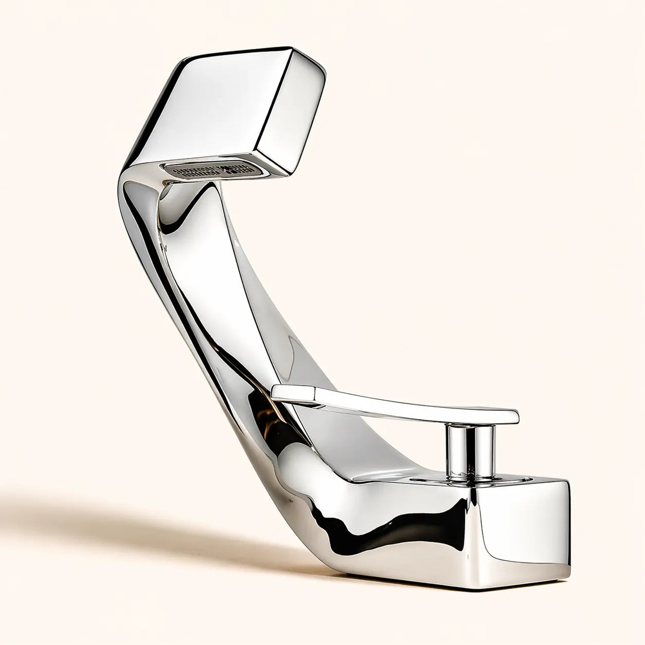Robinet Lavabo Design Luxe Forme C | Robinet Salle de Bain Haut de Gamme