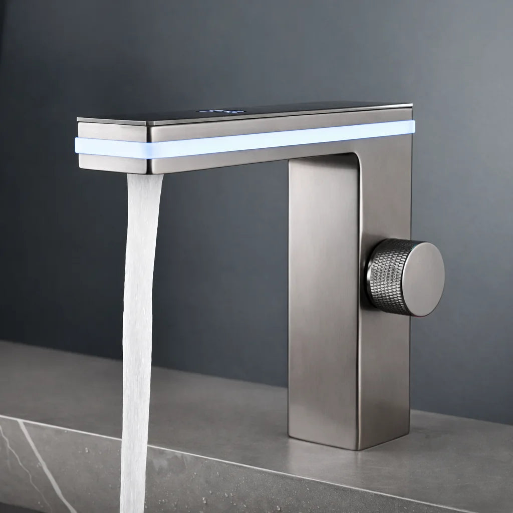Robinet de lavabo | Affichage digital & température réglable