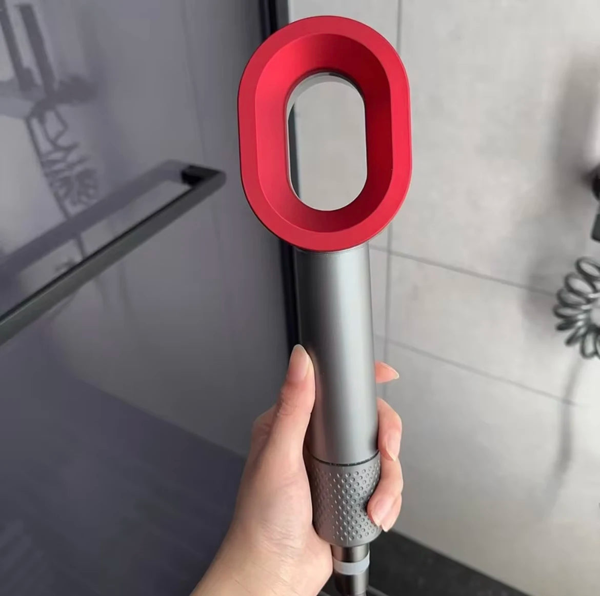 Pommeau de Douche Moderne Filtrant | Douchette Haute Pression pour salle de bain avec Filtre à Eau, Réduction de Consommation, Compatible Flexible Universel