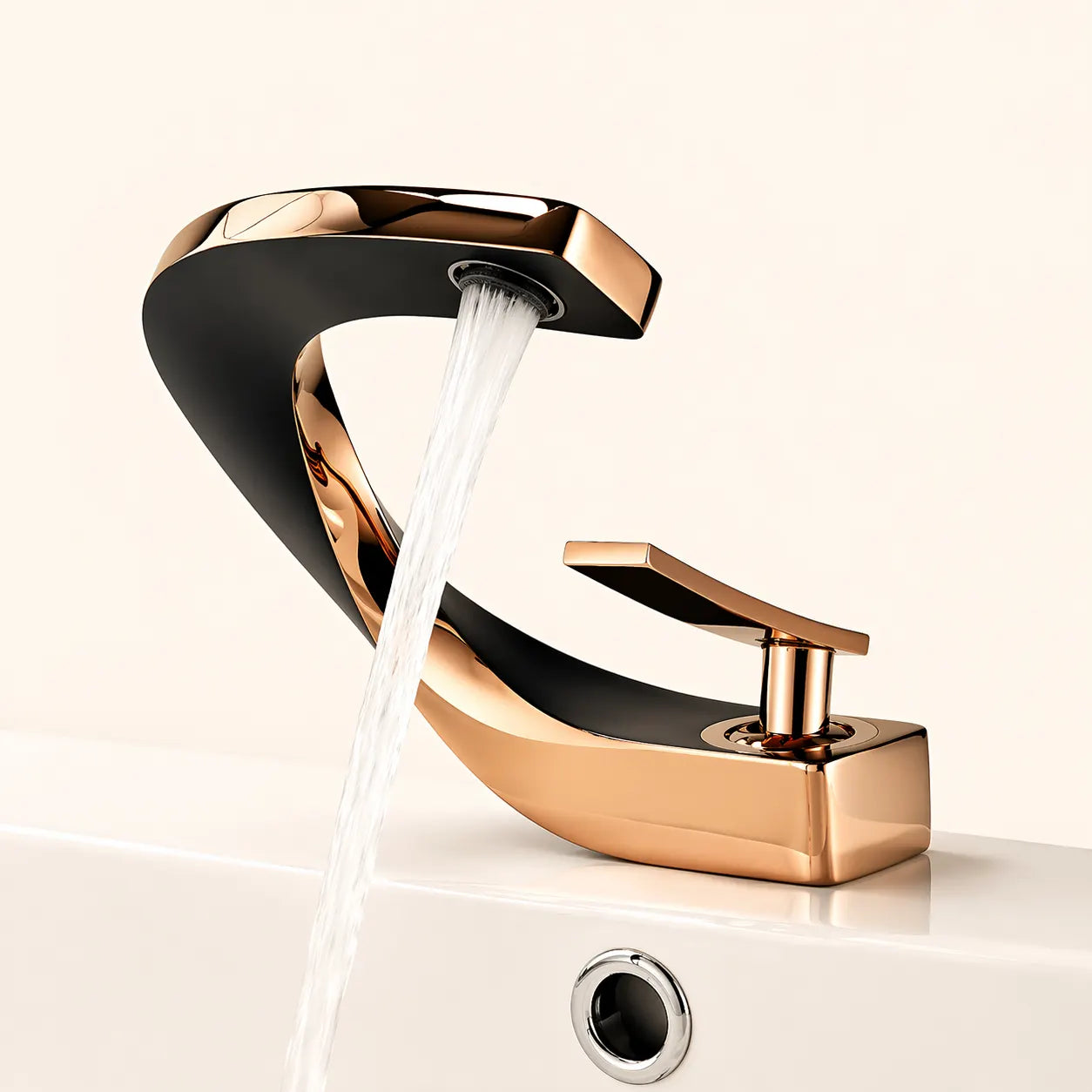 Robinet Lavabo Design | Mitigeur Haut de Gamme pour Salle de Bain Luxe
