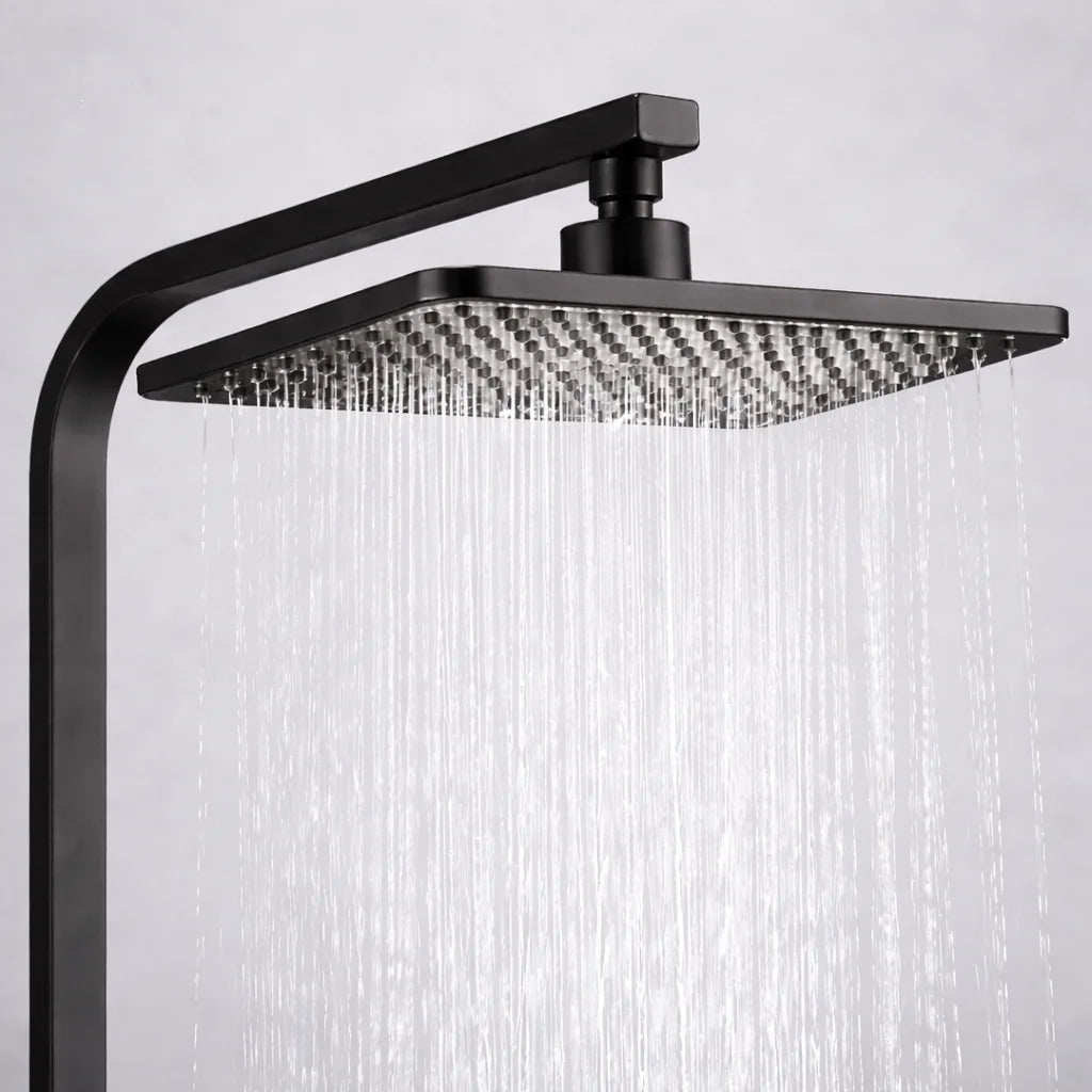 Colonne de douche multifonction 4 sorties | Douche pluie, douchette et robinet