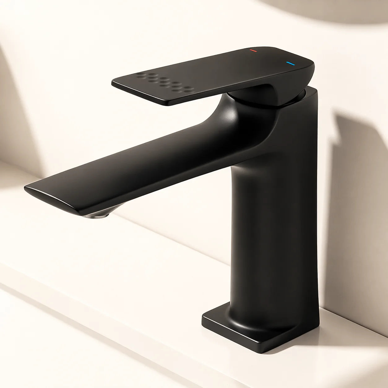 Robinet de lavabo design pour salle de bain | Mélangeur chaud/froid