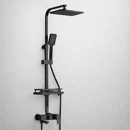 Colonne de douche multifonction 4 sorties | Douche pluie, douchette et robinet