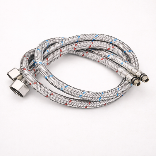 Flexibles d'Alimentation Inox G1/2 60cm pour robinet chaud et froid
