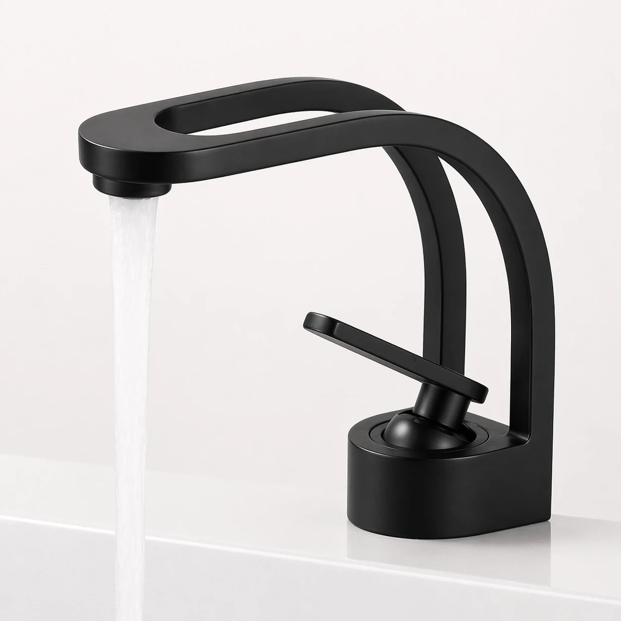Robinet Lavabo Arc Design | Mitigeur Moderne pour Salle de Bain