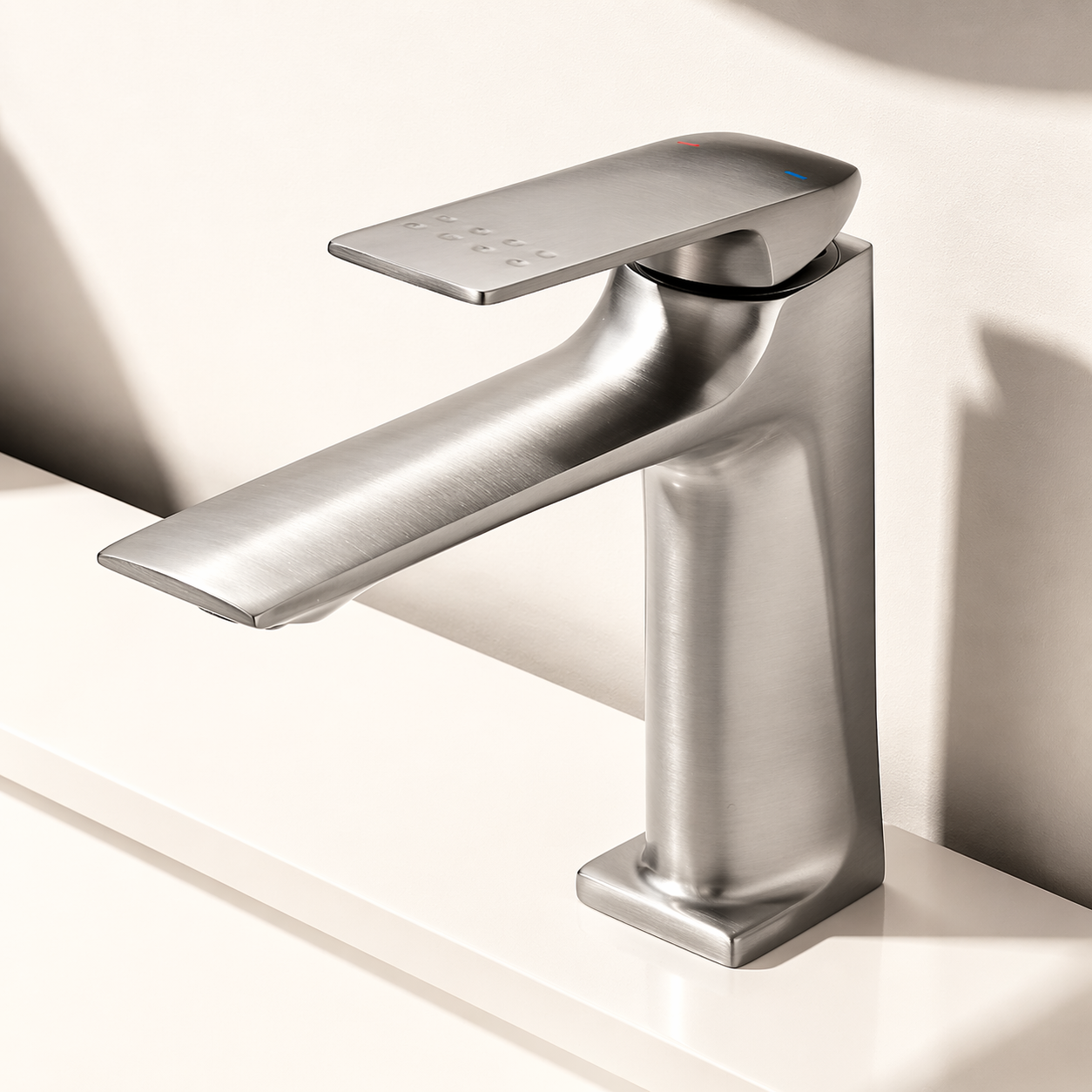 Robinet de lavabo design pour salle de bain | Mélangeur chaud/froid