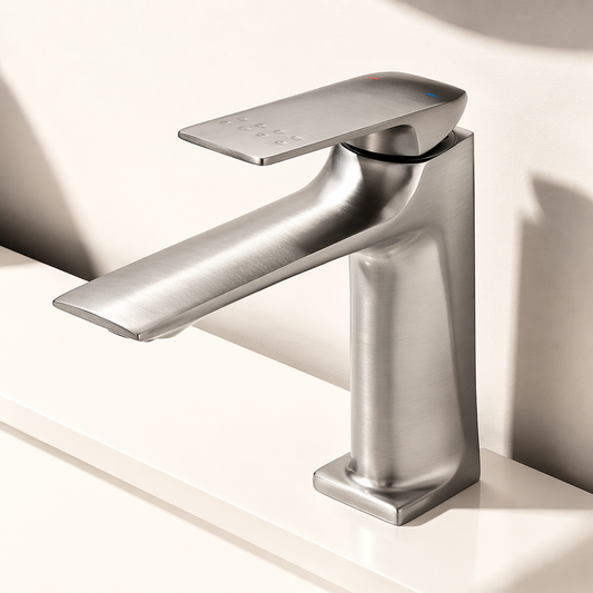 Robinet de lavabo design pour salle de bain | Mélangeur chaud/froid