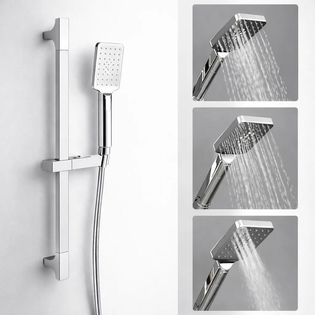 Barre de douche avec pommeau de douche | Colonne de douche pour salle de bain